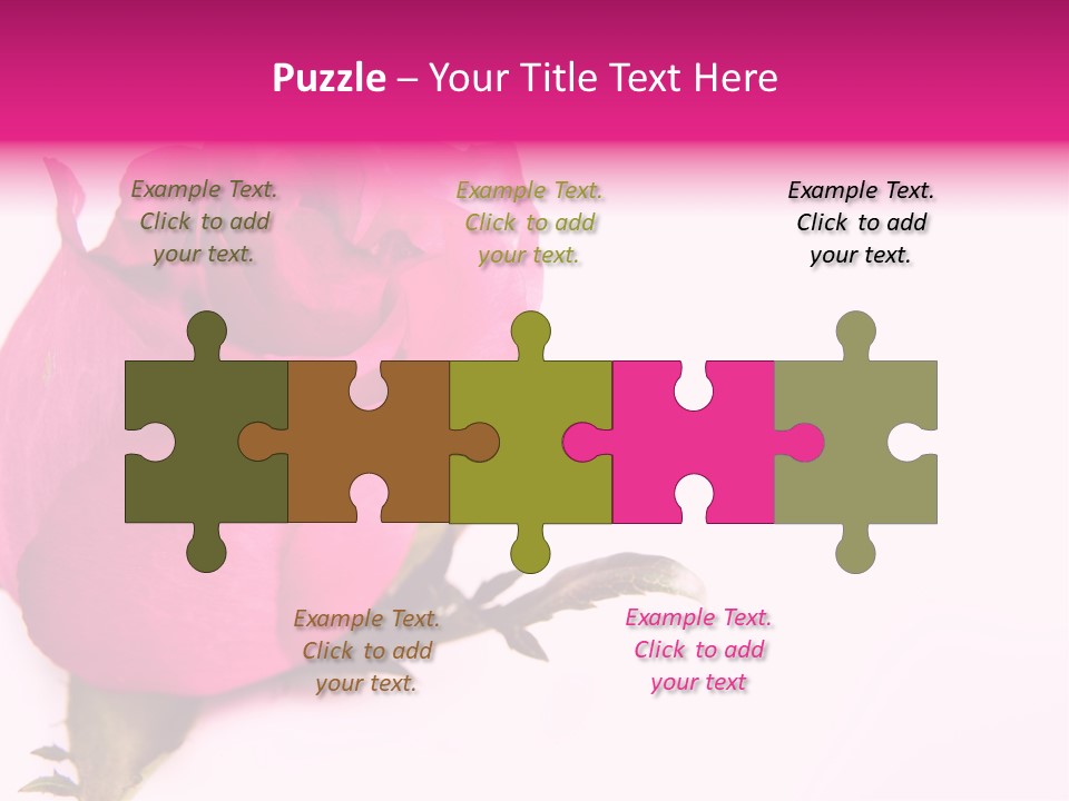 Blossom Wine Valentine PowerPoint Template