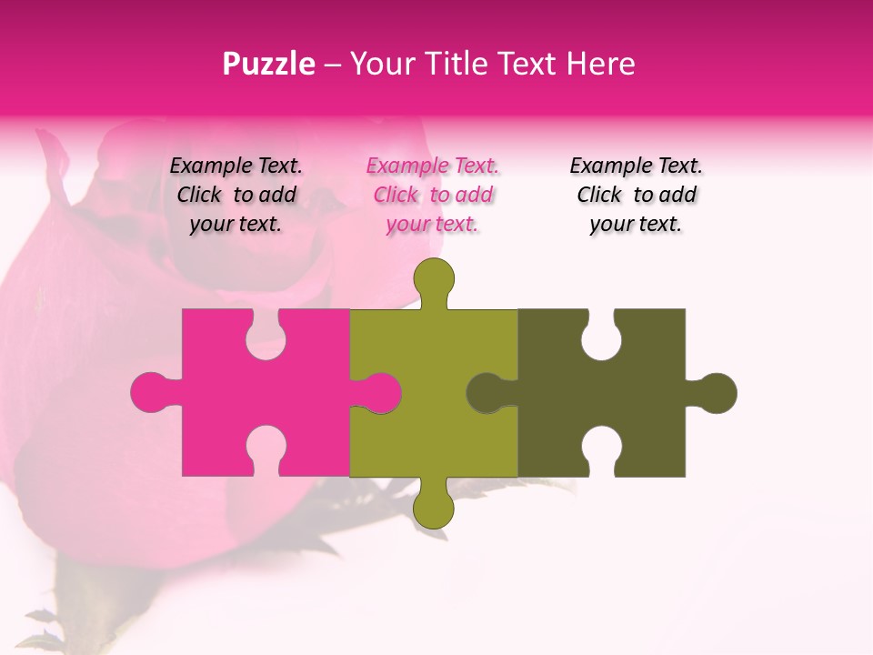 Blossom Wine Valentine PowerPoint Template