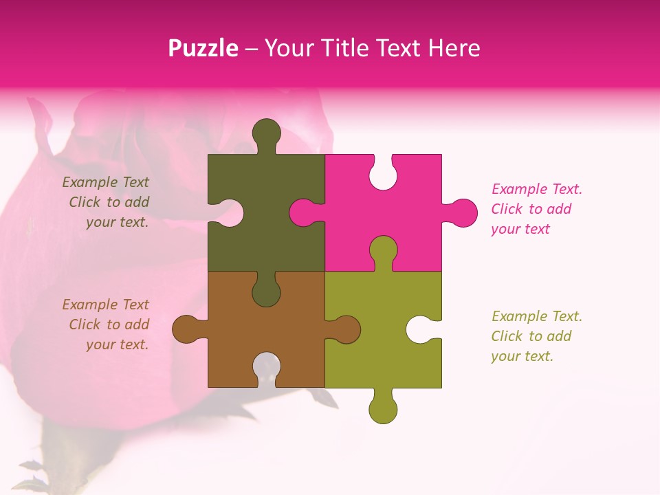 Blossom Wine Valentine PowerPoint Template