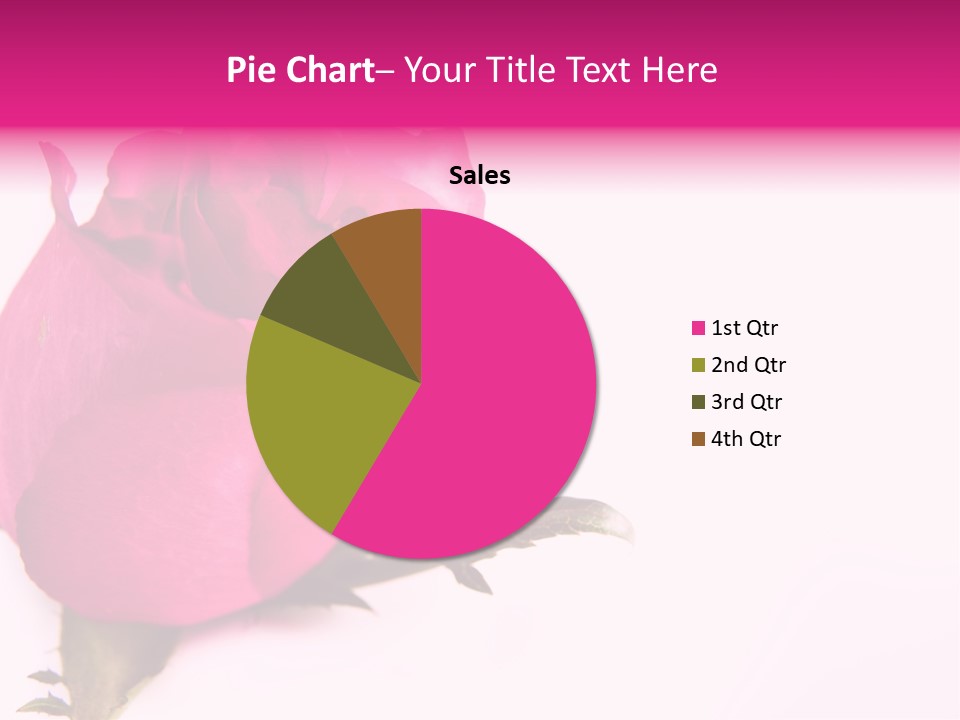 Blossom Wine Valentine PowerPoint Template