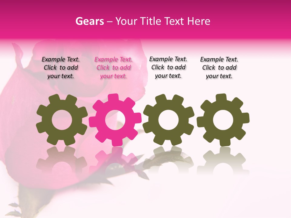 Blossom Wine Valentine PowerPoint Template