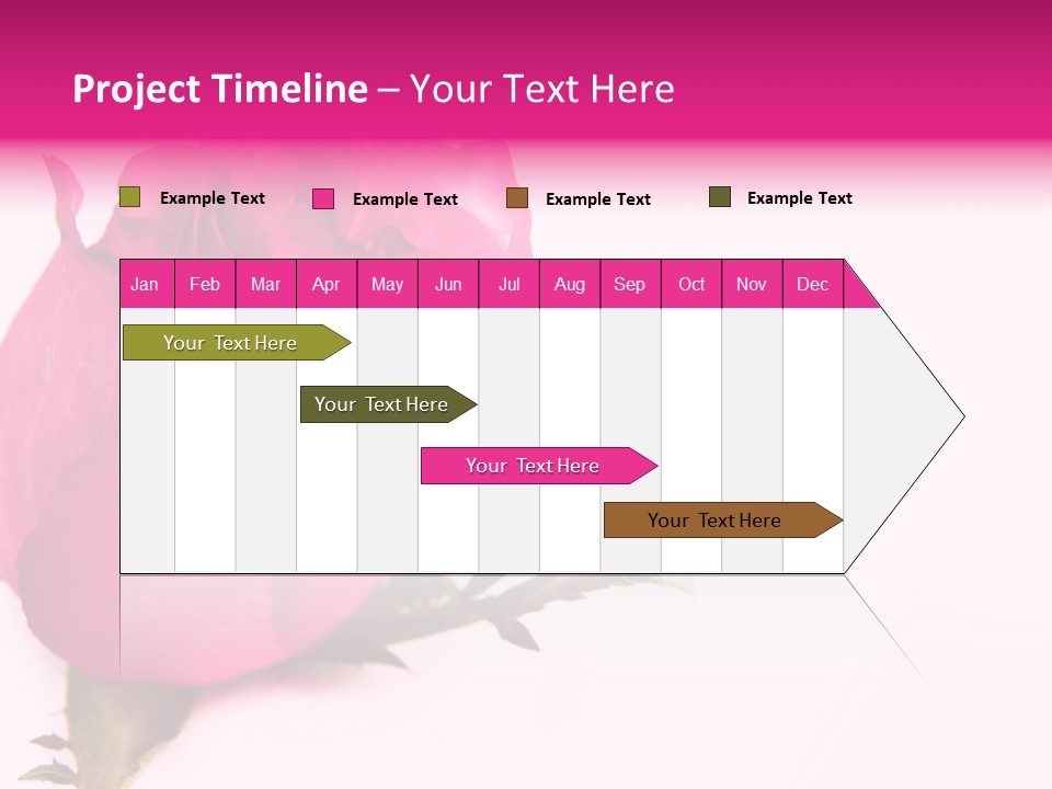 Blossom Wine Valentine PowerPoint Template