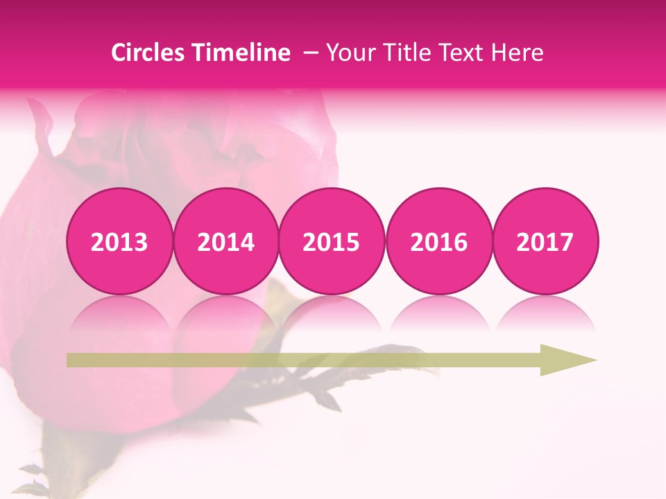 Blossom Wine Valentine PowerPoint Template