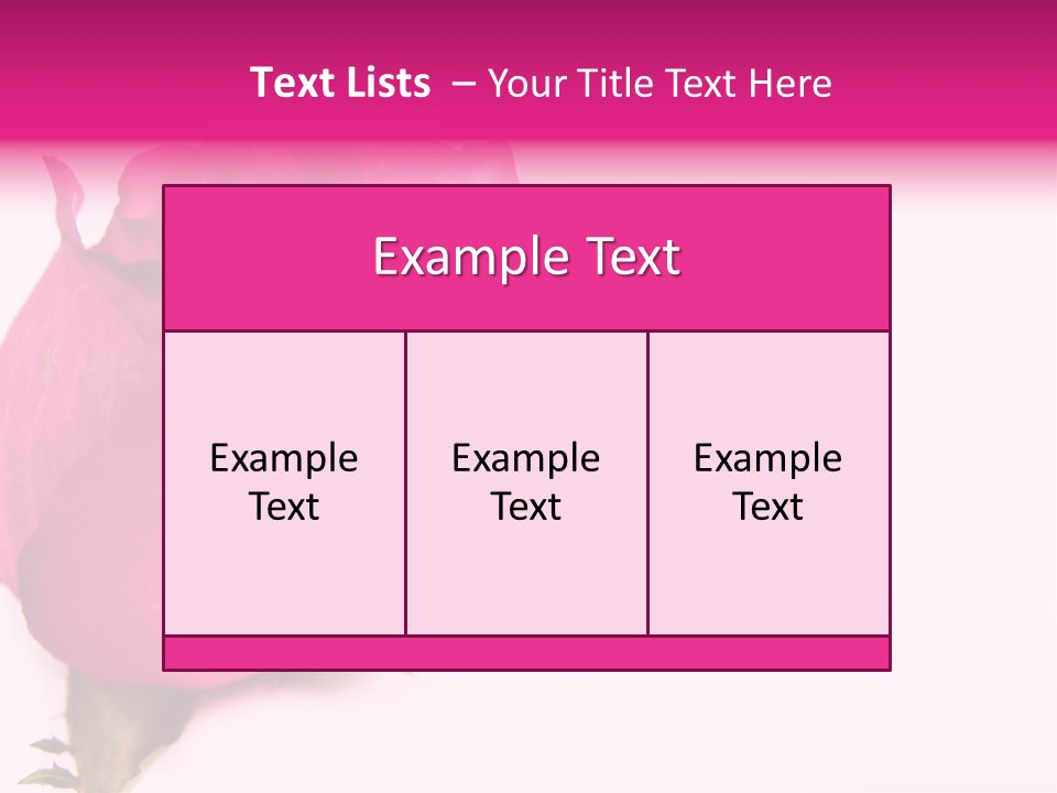 Blossom Wine Valentine PowerPoint Template