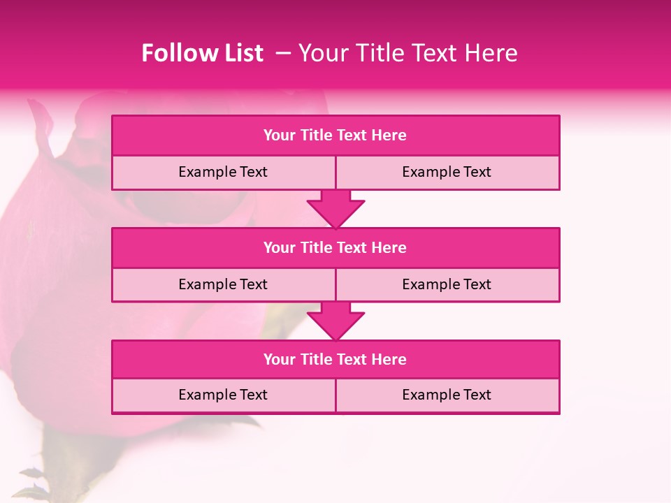 Blossom Wine Valentine PowerPoint Template