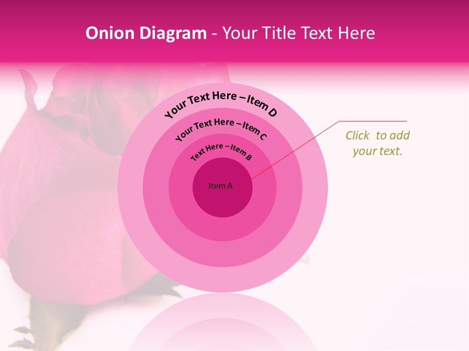 Blossom Wine Valentine PowerPoint Template