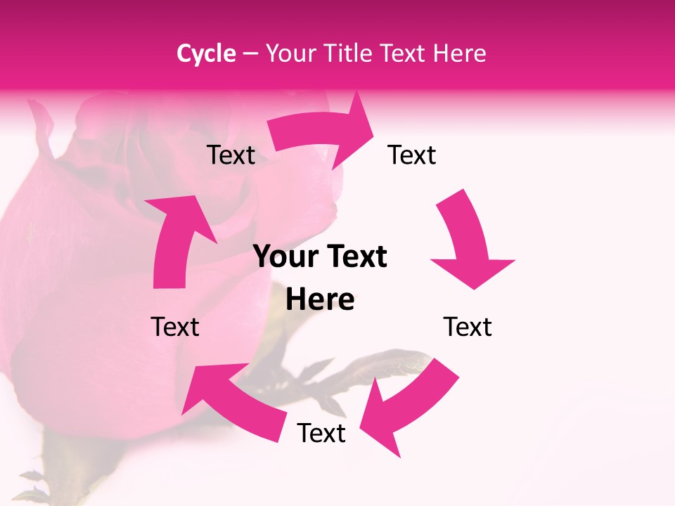 Blossom Wine Valentine PowerPoint Template