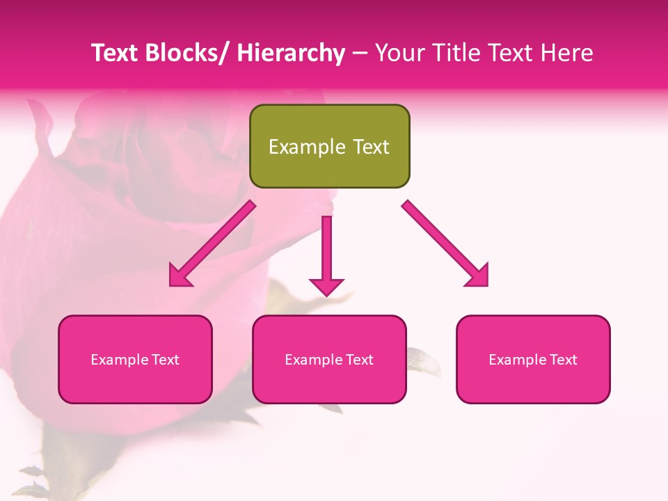 Blossom Wine Valentine PowerPoint Template