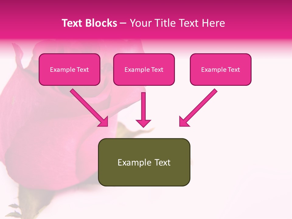 Blossom Wine Valentine PowerPoint Template