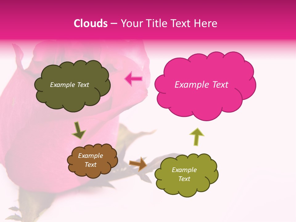 Blossom Wine Valentine PowerPoint Template