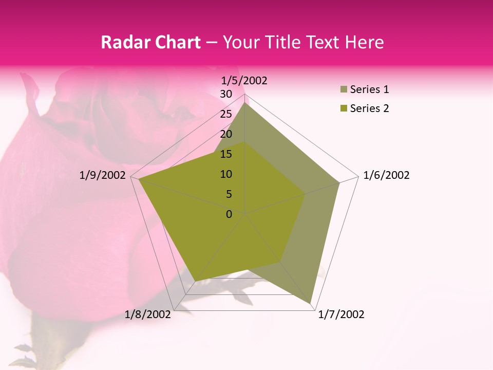 Blossom Wine Valentine PowerPoint Template