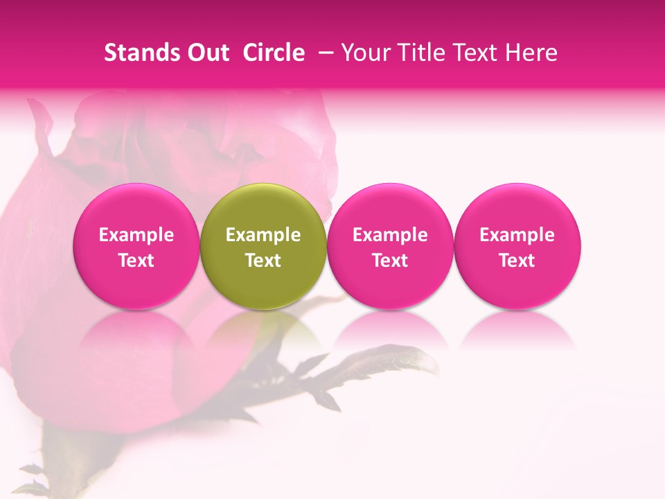Blossom Wine Valentine PowerPoint Template