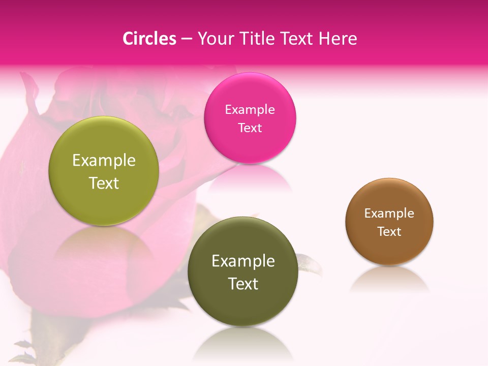 Blossom Wine Valentine PowerPoint Template