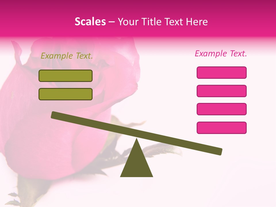 Blossom Wine Valentine PowerPoint Template