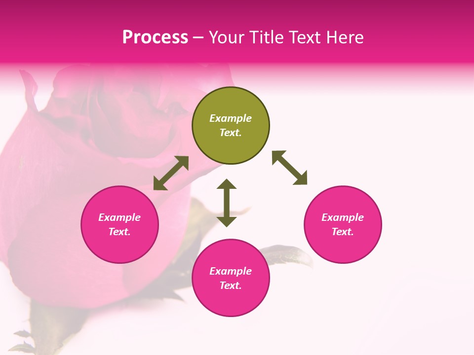 Blossom Wine Valentine PowerPoint Template