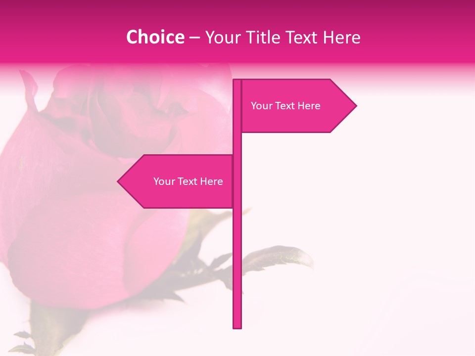 Blossom Wine Valentine PowerPoint Template