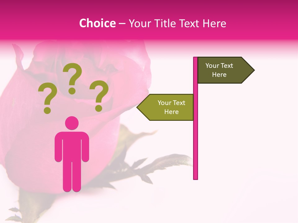 Blossom Wine Valentine PowerPoint Template