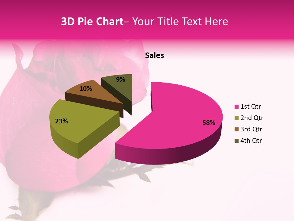 Blossom Wine Valentine PowerPoint Template