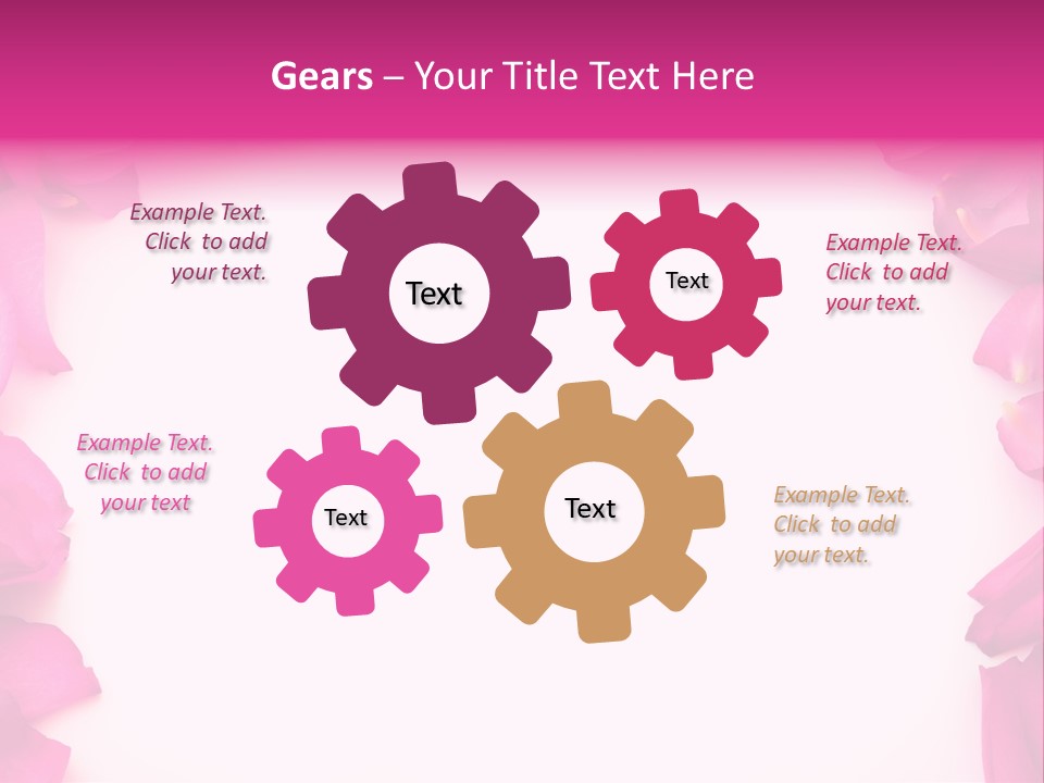 Beauty Event Gift PowerPoint Template