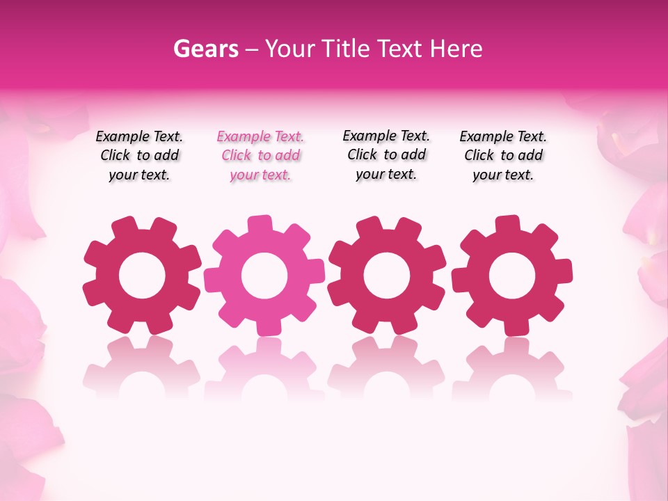 Beauty Event Gift PowerPoint Template