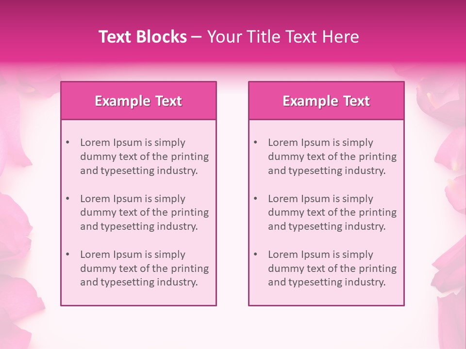 Beauty Event Gift PowerPoint Template