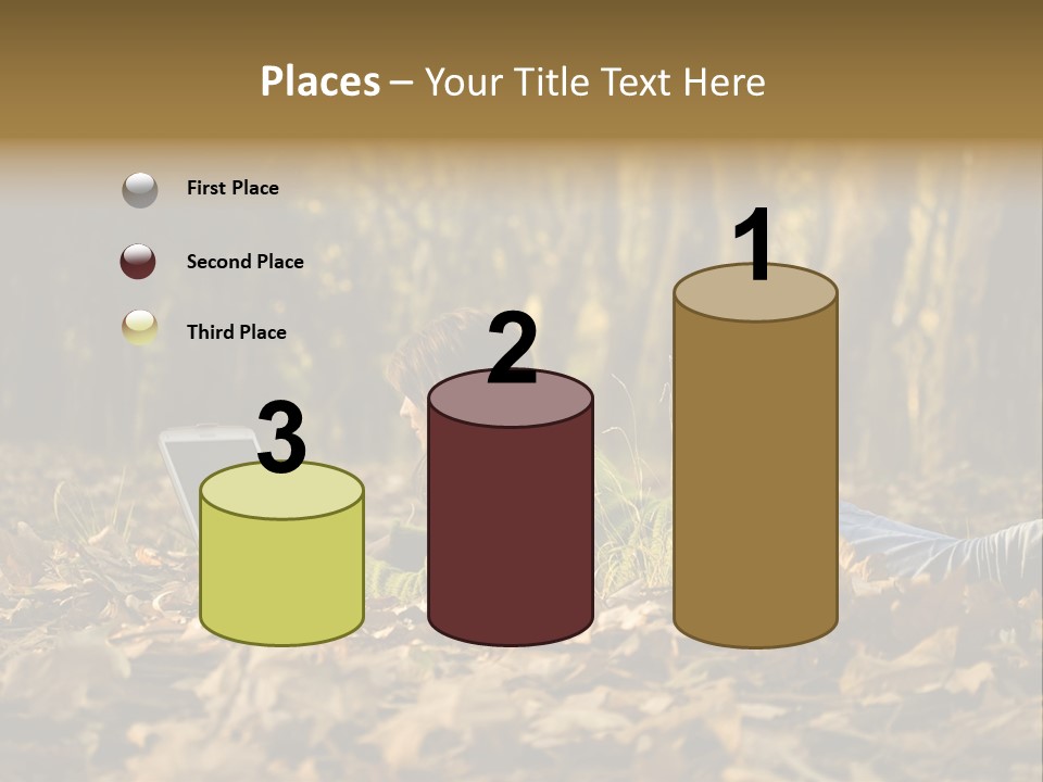 People Foliage Cute PowerPoint Template