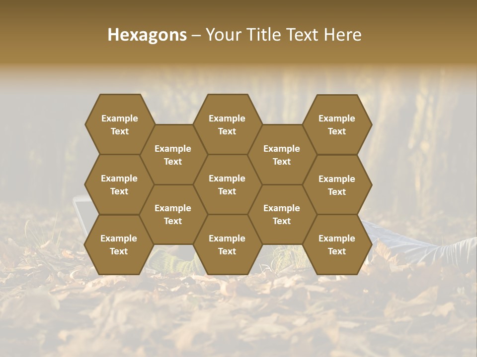 People Foliage Cute PowerPoint Template