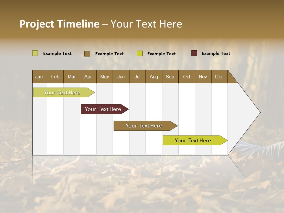 People Foliage Cute PowerPoint Template