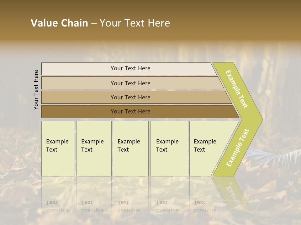 People Foliage Cute PowerPoint Template