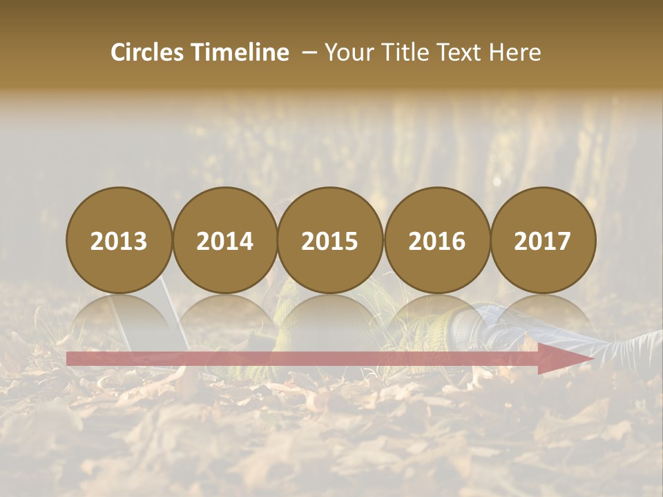 People Foliage Cute PowerPoint Template