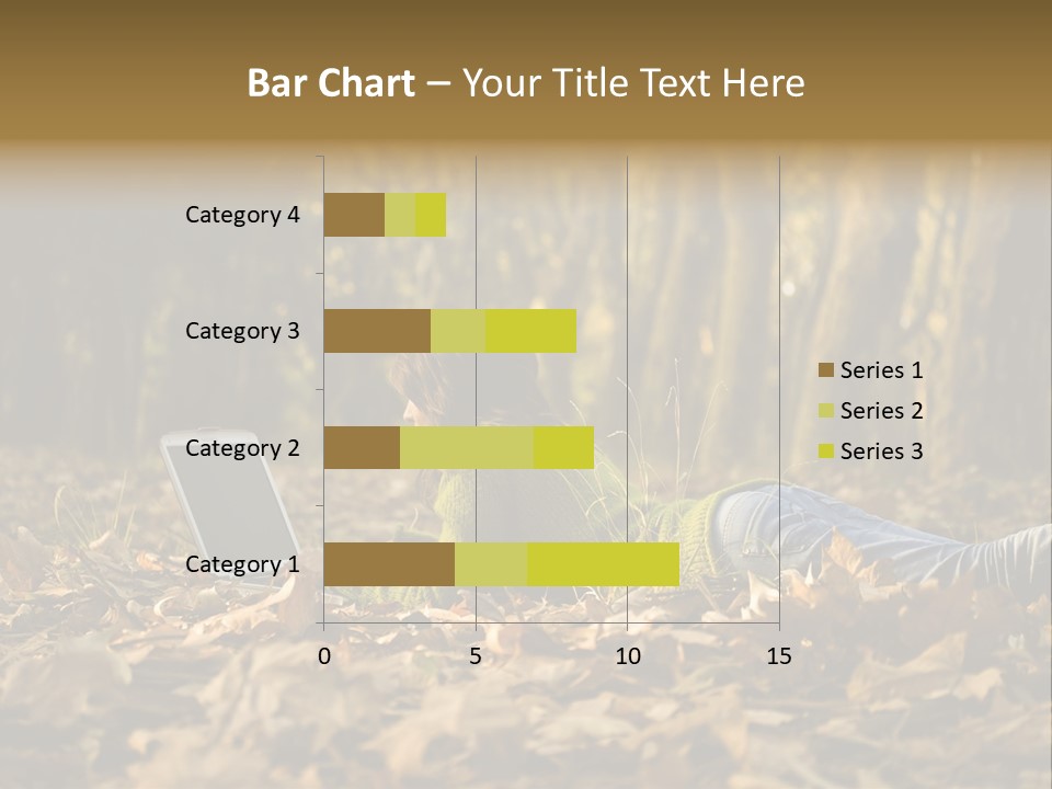 People Foliage Cute PowerPoint Template