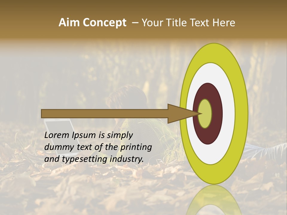 People Foliage Cute PowerPoint Template