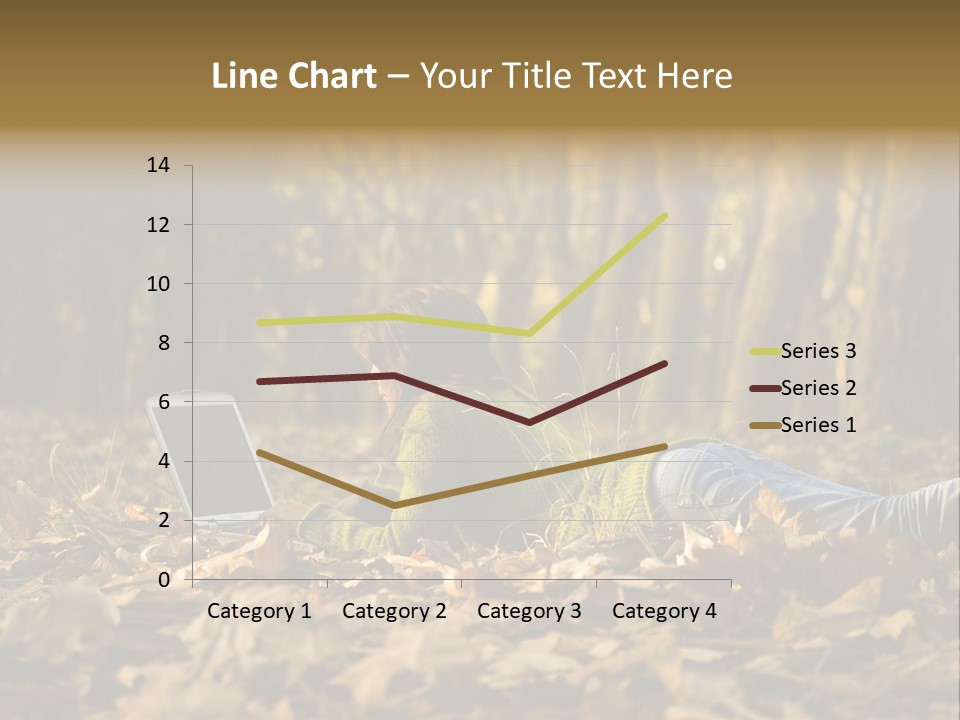 People Foliage Cute PowerPoint Template