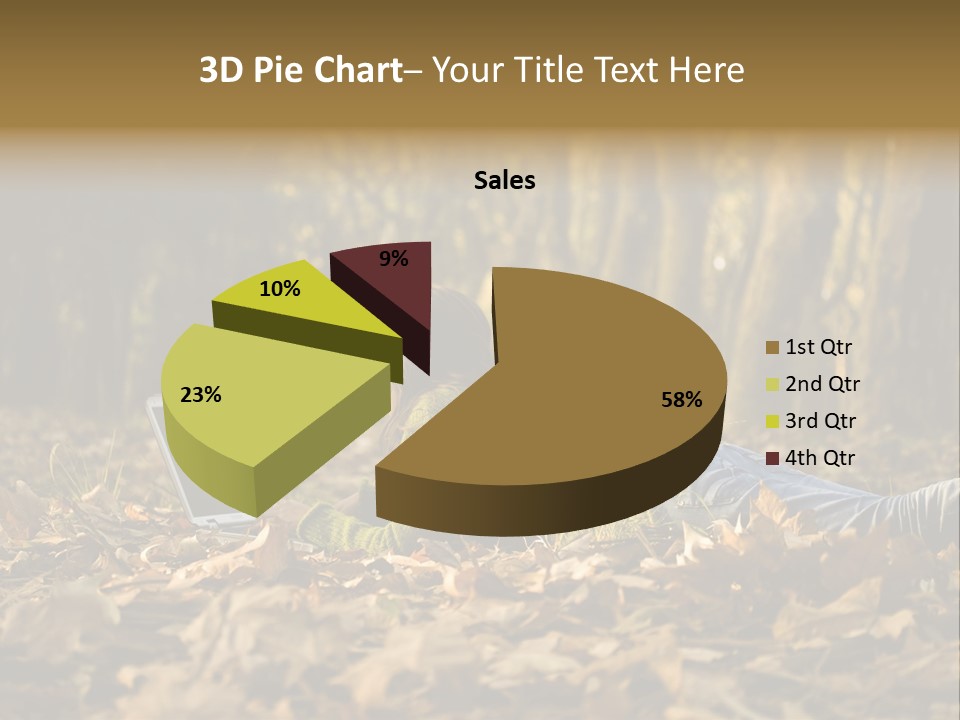 People Foliage Cute PowerPoint Template