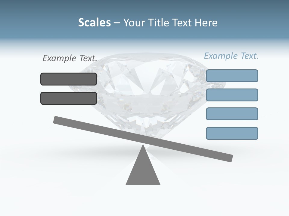 Glowing Background Diamond PowerPoint Template