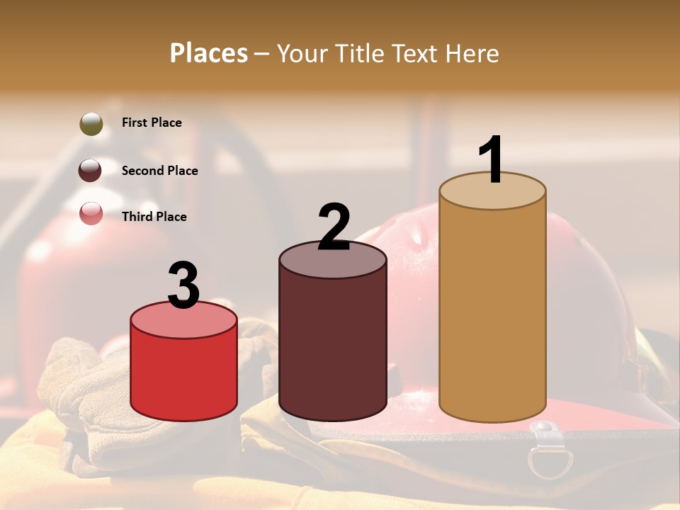 Gear Extinguisher Tool PowerPoint Template