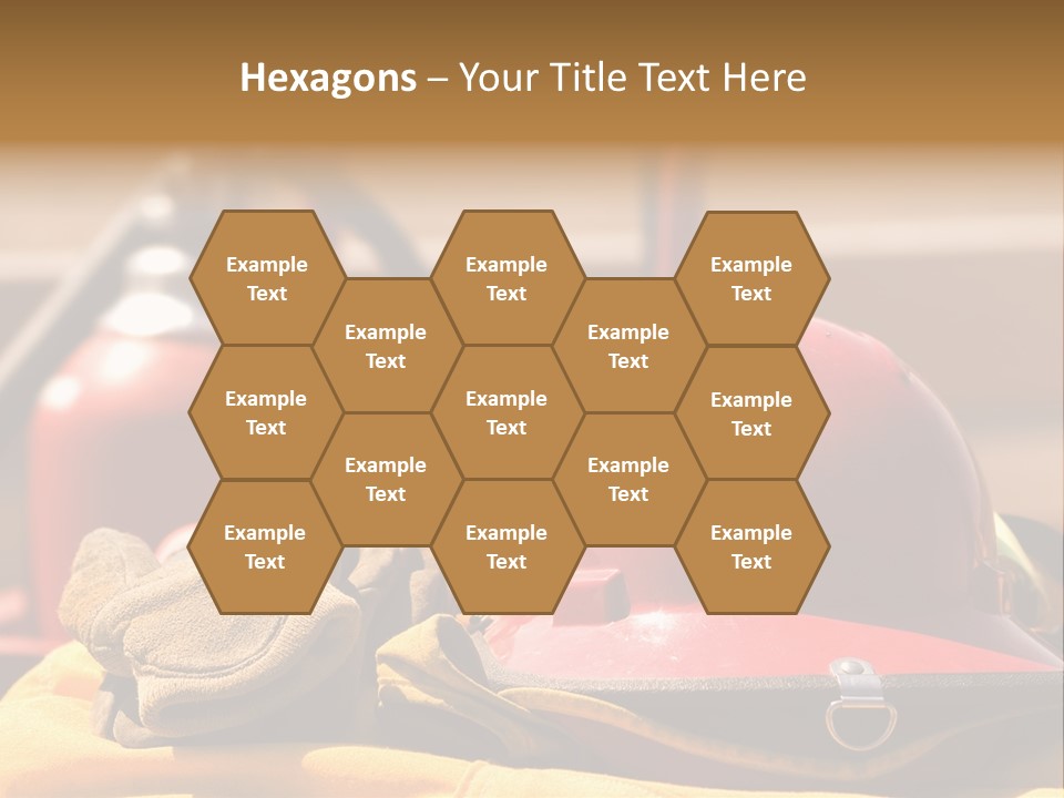 Gear Extinguisher Tool PowerPoint Template