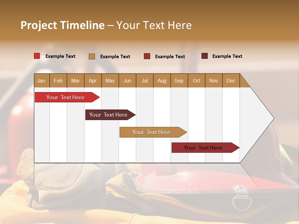 Gear Extinguisher Tool PowerPoint Template