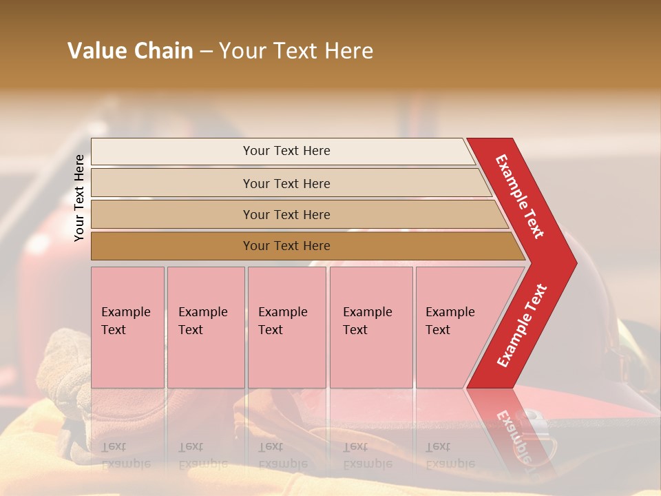 Gear Extinguisher Tool PowerPoint Template