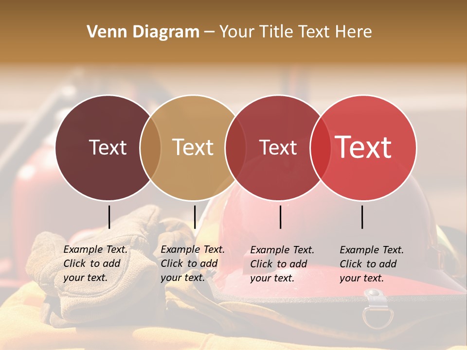 Gear Extinguisher Tool PowerPoint Template