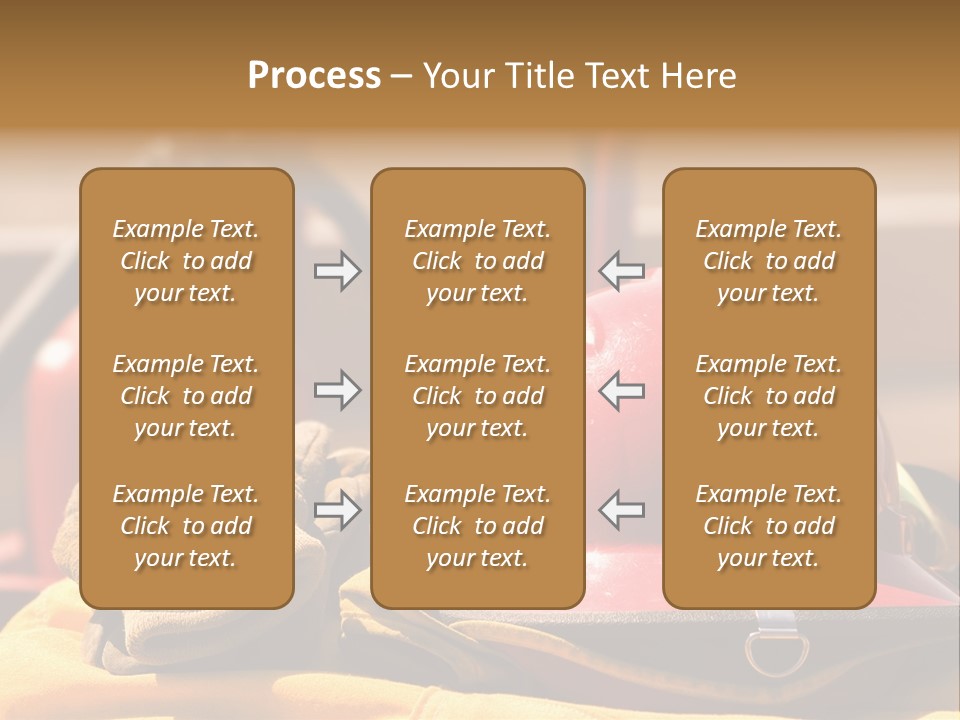 Gear Extinguisher Tool PowerPoint Template