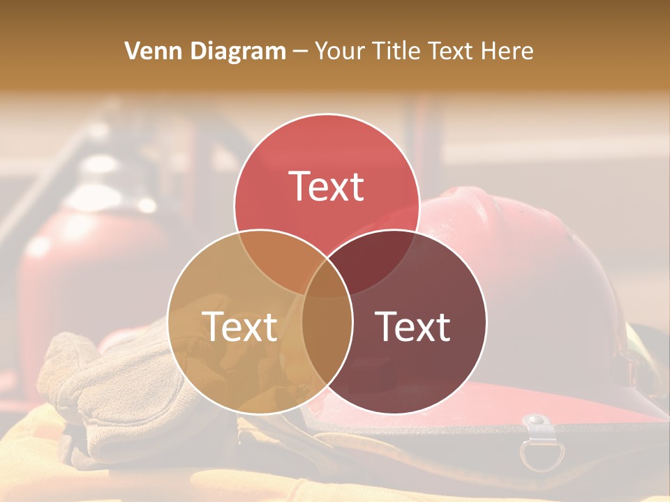 Gear Extinguisher Tool PowerPoint Template