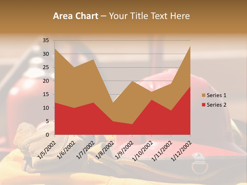 Gear Extinguisher Tool PowerPoint Template