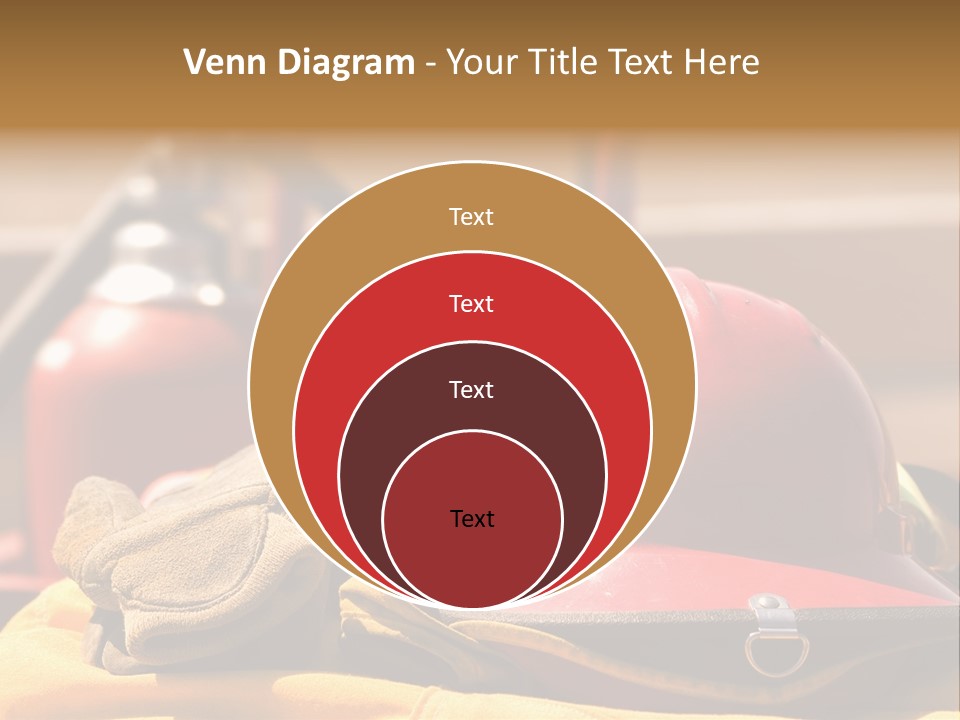 Gear Extinguisher Tool PowerPoint Template