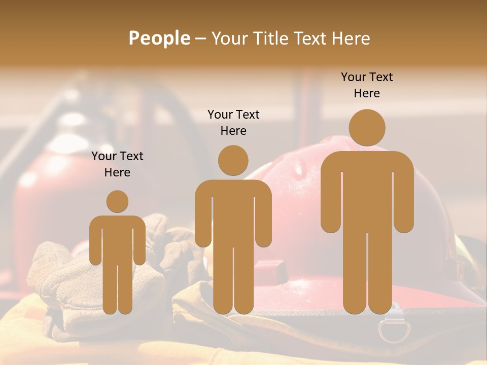 Gear Extinguisher Tool PowerPoint Template