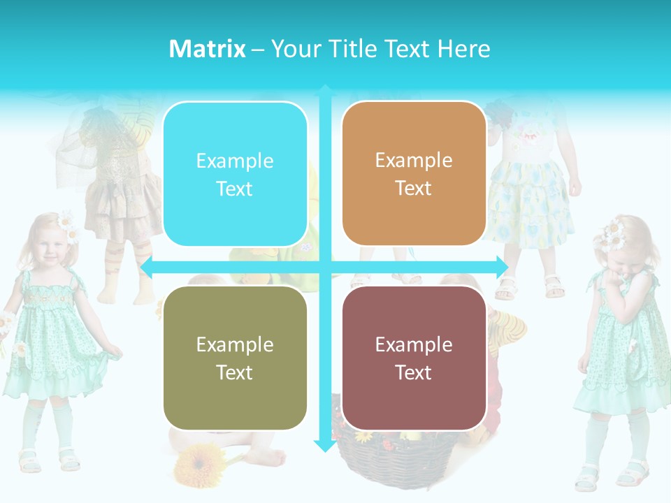 Angelic Autumn Fruit PowerPoint Template