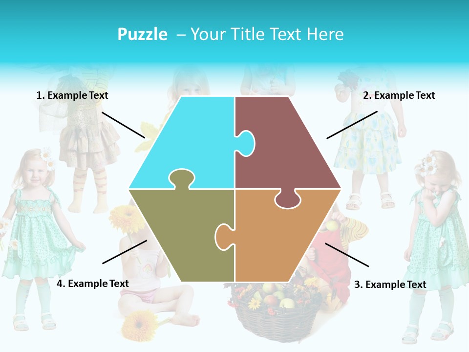 Angelic Autumn Fruit PowerPoint Template