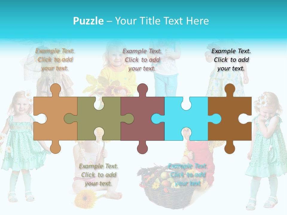 Angelic Autumn Fruit PowerPoint Template