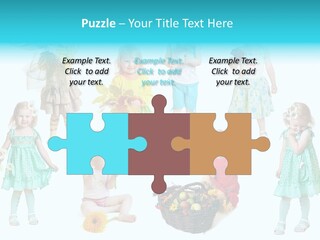 Angelic Autumn Fruit PowerPoint Template