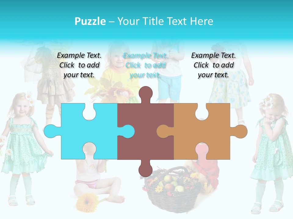 Angelic Autumn Fruit PowerPoint Template